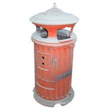 Cast Iron Garbage Bin